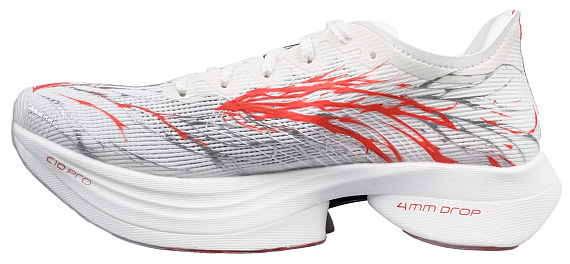 Кроссовки женские Anta C10 Pro White/Red - Фото 2 большая