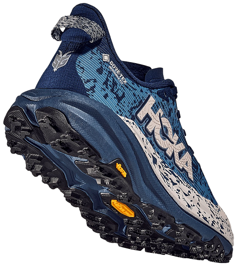 Кроссовки женские Hoka Speedgoat 6 Gtx Midnight Blue/Alpine Blue - Фото 5 большая