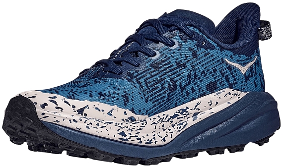 Кроссовки женские Hoka Speedgoat 6 Gtx Midnight Blue/Alpine Blue - Фото 6 большая