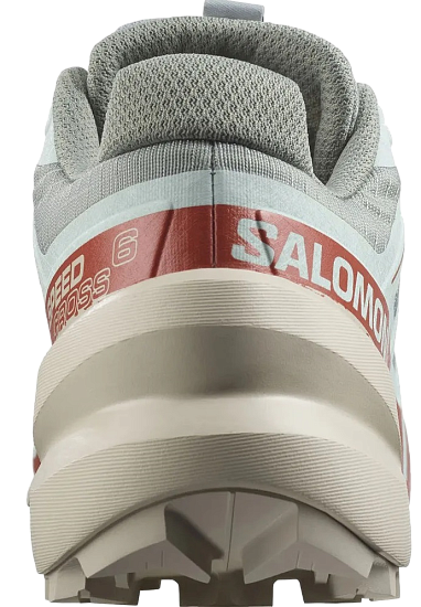 Кроссовки женские Salomon Speedcross 6 Lily/Rainy Day/Bleaaq - Фото 4 большая