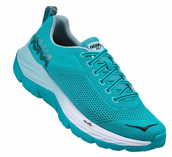Кроссовки женские Hoka Mach Bluebird/White - Фото 1 большая