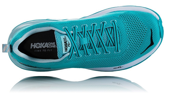 Кроссовки женские Hoka Mach Bluebird/White - Фото 4 большая