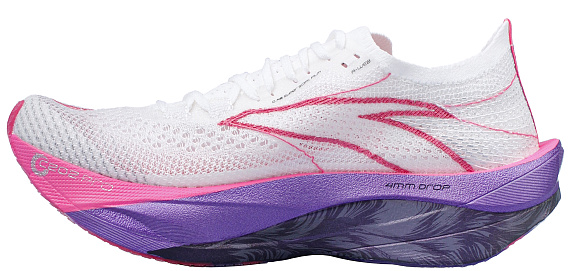 Кроссовки женские Anta С202.Pro White/Pink - Фото 2 большая