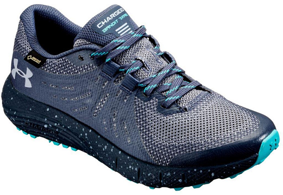 Кроссовки женские Under Armour Charged Bandit Trail GTX Downpour Gray/Blue  Heights/Blue Heights - купить в магазине Спорт-Марафон с доставкой по России