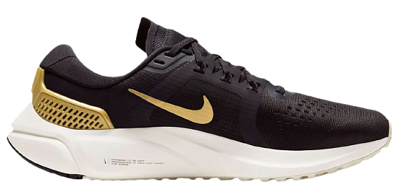 Кроссовки женские Nike Air Zoom Vomero 15 Oil Grey/Ivory/Platinum Tint/Metallic Gold - Фото 2 большая