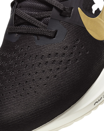 Кроссовки женские Nike Air Zoom Vomero 15 Oil Grey/Ivory/Platinum Tint/Metallic Gold - Фото 6 большая