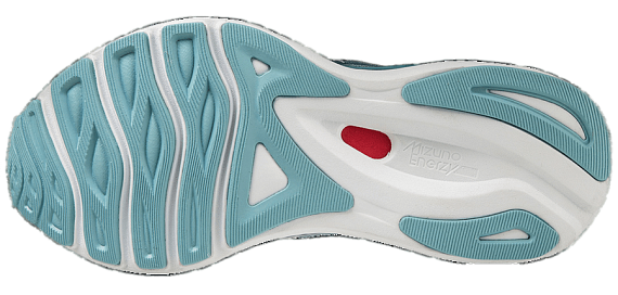 Кроссовки женские Mizuno Wave Sky 6 BlueShadow/Wht/MBlue - Фото 5 большая