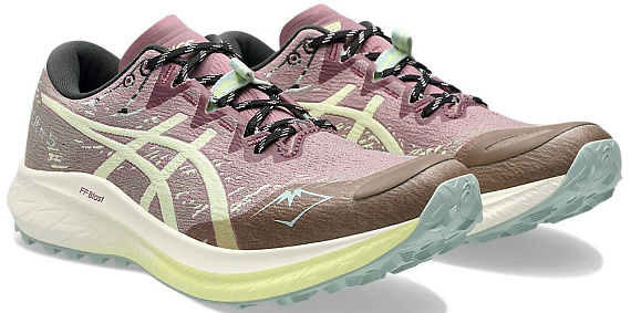 Кроссовки женские ASICS Fuji Lite 5 Purple Oxide/Huddle Yellow - Фото 8 большая