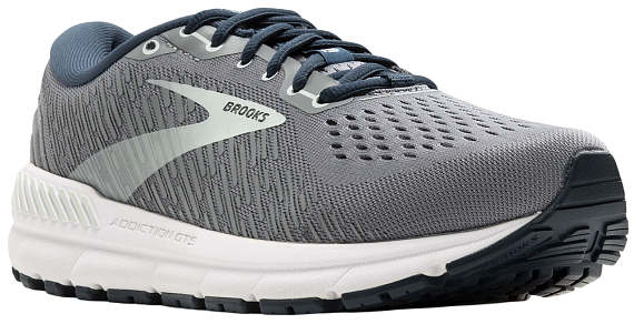 Кроссовки женские Brooks Addiction Gts 15 W Grey/Navy/Aqua - Фото 7 большая