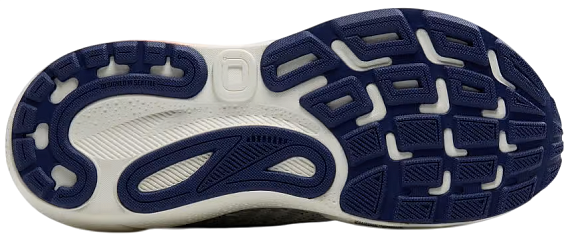 Кроссовки женские Brooks Adrenaline Gts 24 Grey/Blue Ribbon/Peach - Фото 6 большая