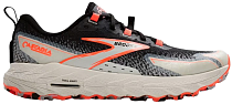Кроссовки женские Brooks Cascadia 18 Black/Blue Wash/ Flame