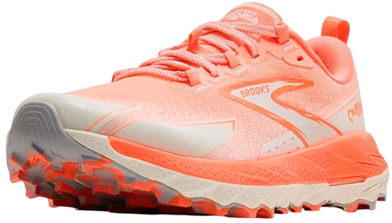 Кроссовки женские Brooks Cascadia 18 Ember/Blue Wash/Flame - Фото 2 большая