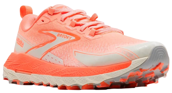 Кроссовки женские Brooks Cascadia 18 Ember/Blue Wash/Flame - Фото 7 большая