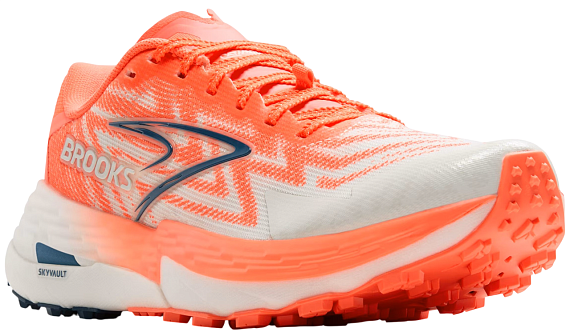 Кроссовки женские Brooks Catamount 4 Bit Of Blue/Flame/Legion Blue - Фото 6 большая