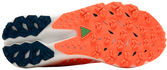 Кроссовки женские Brooks Catamount 4 Bit Of Blue/Flame/Legion Blue - Фото 2 большая
