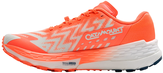 Кроссовки женские Brooks Catamount 4 Bit Of Blue/Flame/Legion Blue - Фото 4 большая