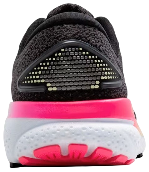 Кроссовки женские Brooks Ghost 16 Wide Black/Pink/Yellow - Фото 7 большая