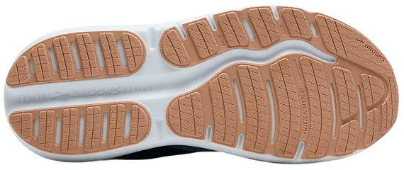Кроссовки женские Brooks Ghost Max 2 Baltic Sea/Bonnie Blue/Peach - Фото 2 большая