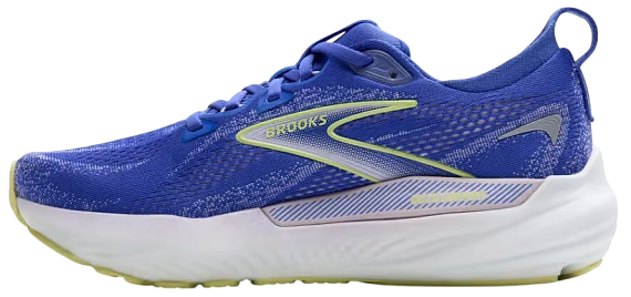 Кроссовки женские Brooks Glycerin Gts 22 Amparo Blue/Hyper Iris/Yellow - Фото 5 большая
