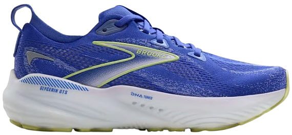 Кроссовки женские Brooks Glycerin Gts 22 Amparo Blue/Hyper Iris/Yellow - Фото 1 большая