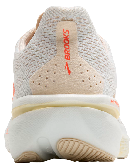 Кроссовки женские Brooks Hyperion 2 White/Peach/Coral - Фото 3 большая