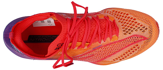 Кроссовки женские Anta C202.Pro Red/Orange - Фото 5 большая