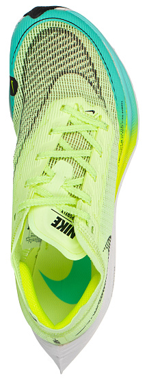 Кроссовки женские Nike ZoomX Vaporfly Next% 2 Barely Volt/Dynamic Turquoise/Volt/Black - Фото 2 большая
