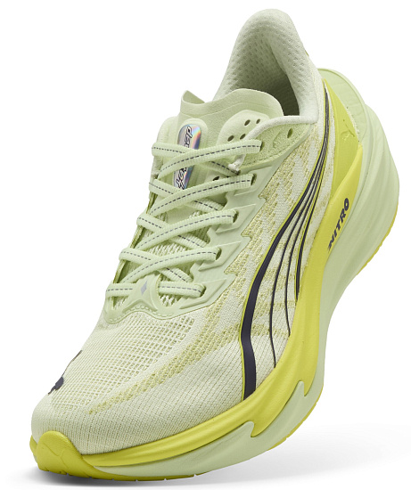 Кроссовки женские Puma Deviate Nitro 4 Apple Spritz/Lux Lime - Фото 7 большая
