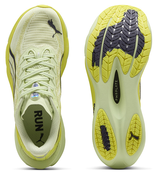 Кроссовки женские Puma Deviate Nitro 4 Apple Spritz/Lux Lime - Фото 5 большая