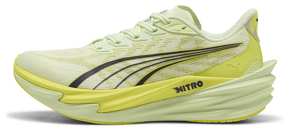 Кроссовки женские Puma Deviate Nitro 4 Apple Spritz/Lux Lime - Фото 4 большая