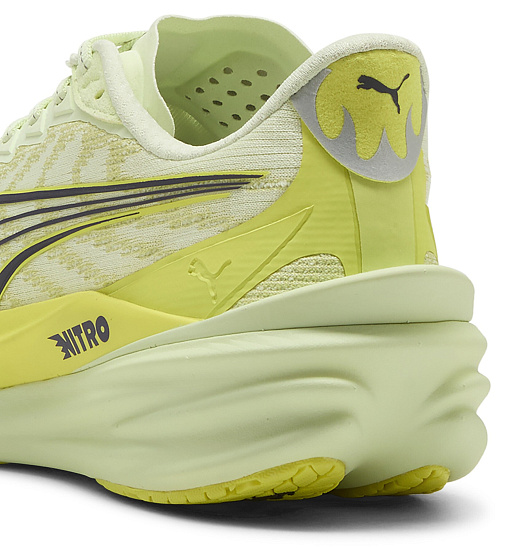 Кроссовки женские Puma Deviate Nitro 4 Apple Spritz/Lux Lime - Фото 3 большая