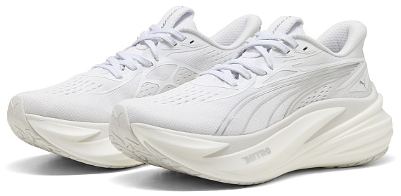 Кроссовки женские Puma Magmax Nitro 2 Puma White/Puma Silver - Фото 2 большая