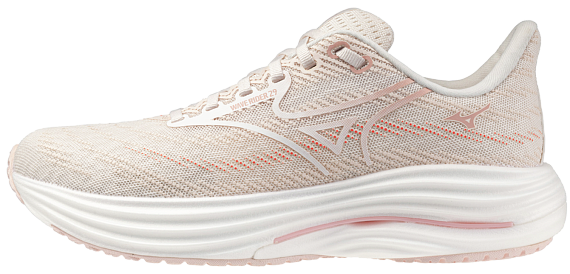Кроссовки женские Mizuno Wave Rider 29 Petal Pink/White/Pinkesque - Фото 2 большая