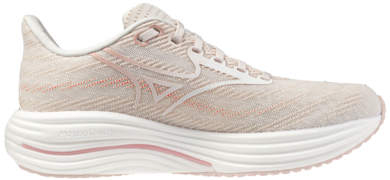 Кроссовки женские Mizuno Wave Rider 29 Petal Pink/White/Pinkesque - Фото 4 большая