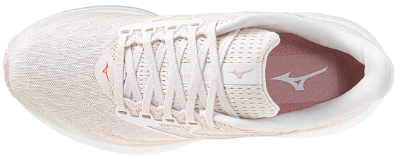 Кроссовки женские Mizuno Wave Rider 29 Petal Pink/White/Pinkesque - Фото 5 большая
