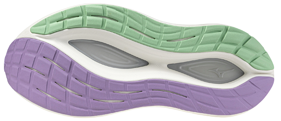 Кроссовки женские Mizuno Neo Vista 2 Pristine/White/Healing Opal - Фото 3 большая