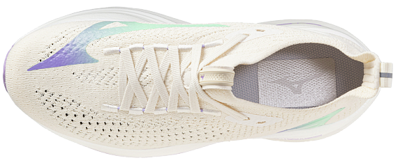 Кроссовки женские Mizuno Neo Vista 2 Pristine/White/Healing Opal - Фото 5 большая