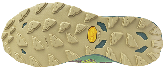 Кроссовки женские Mizuno Wave Daichi 9 Granite Green/Fortune Yellow/Pale Khaki - Фото 3 большая
