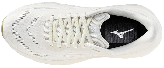 Кроссовки женские Mizuno Wave Horizon 9 Snow White/White/Elm - Фото 5 большая