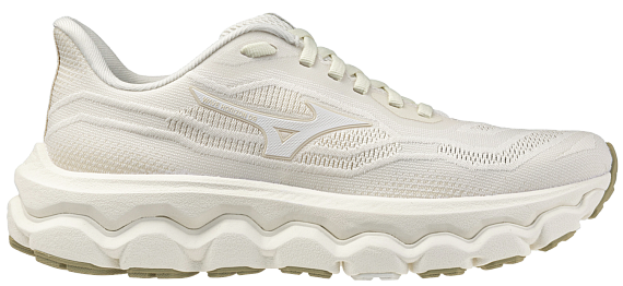 Кроссовки женские Mizuno Wave Horizon 9 Snow White/White/Elm - Фото 1 большая