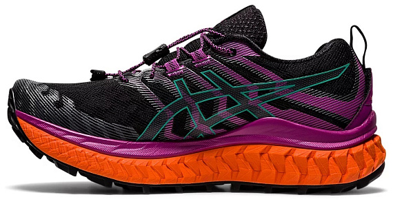 Кроссовки женские ASICS Trabuco Max Black/Digital Grape - Фото 5 большая