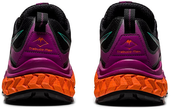 Кроссовки женские ASICS Trabuco Max Black/Digital Grape - Фото 6 большая