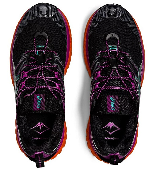 Кроссовки женские ASICS Trabuco Max Black/Digital Grape - Фото 7 большая