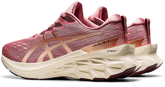 Кроссовки женские ASICS Novablast 2 Smokey Rose/Pure Bronze - Фото 3 большая