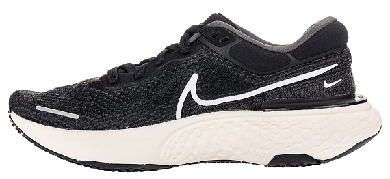 Кроссовки женские Nike ZoomX Invincible Run Flyknit Black/Iron Grey/Volt/White - Фото 6 большая