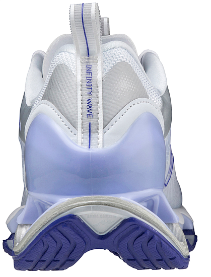 Кроссовки женские Mizuno Wave Prophecy X бел/фиолет/сереб - Фото 4 большая