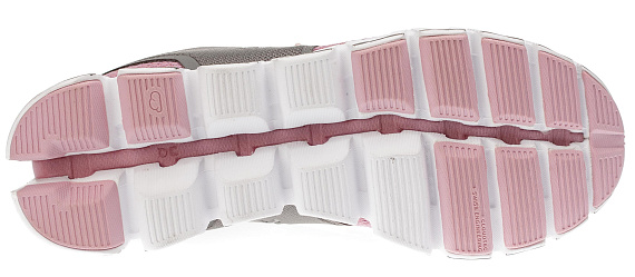 Кроссовки женские On Cloud Charcoal/Rose - Фото 2 большая