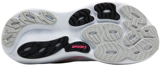 Кроссовки женские Brooks Adrenaline Gts 25 Oyster/Pink/Green - Фото 2 большая