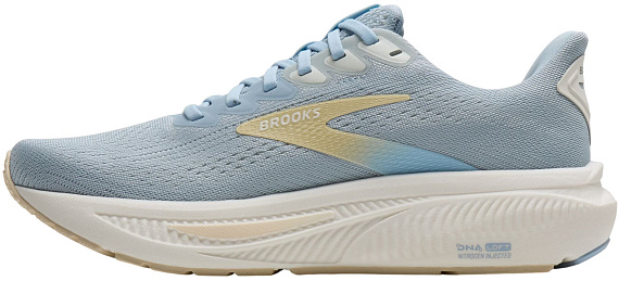 Кроссовки женские Brooks Ghost 17 Skyway/Coconut/Sand - Фото 4 большая