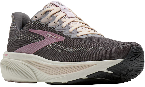 Кроссовки женские Brooks Ghost 17 Poppy Seed/Pink/Bluewash - Фото 2 большая